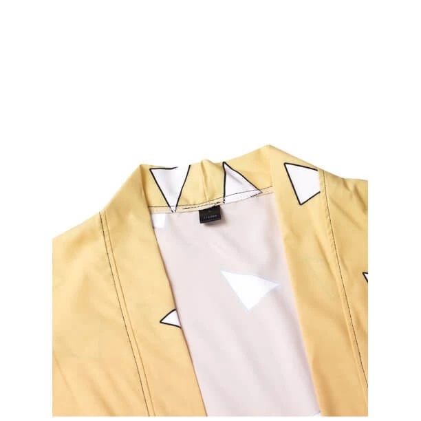 Kids Cosplay Coat Tanjiro Nezuko Kimono Shirt Grils And Boys Halloween Costume 4 Kids Cosplay Coat Tanjiro Nezuko Kimono Shirt Grils And Boys Halloween Costume - Image 4