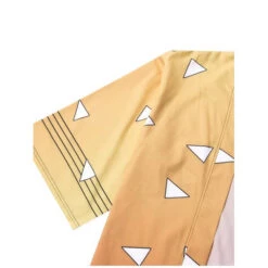 Kids Cosplay Coat Tanjiro Nezuko Kimono Shirt Grils And Boys Halloween Costume 13 Kids Cosplay Coat Tanjiro Nezuko Kimono Shirt Grils And Boys Halloween Costume -Sun Baby Sales Store DemonSlayerCoat 6
