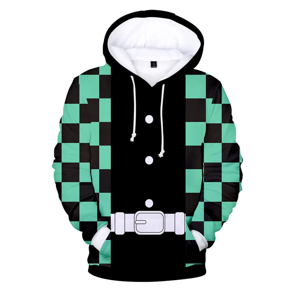 Kids And Teens Cosplay Hoodie Tanjiro Nezuko Zenitsu Giyu Inosuke Sweatshirts 3 Kids And Teens Cosplay Hoodie Tanjiro Nezuko Zenitsu Giyu Inosuke Sweatshirts - Image 3
