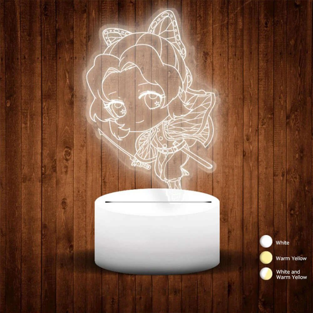 Creative 3D Lamp Tanjiro Nezuko LED Light Color Change Anime Action Figures Table Lamp 5 Creative 3D Lamp Tanjiro Nezuko LED Light Color Change Anime Action Figures Table Lamp - Image 5
