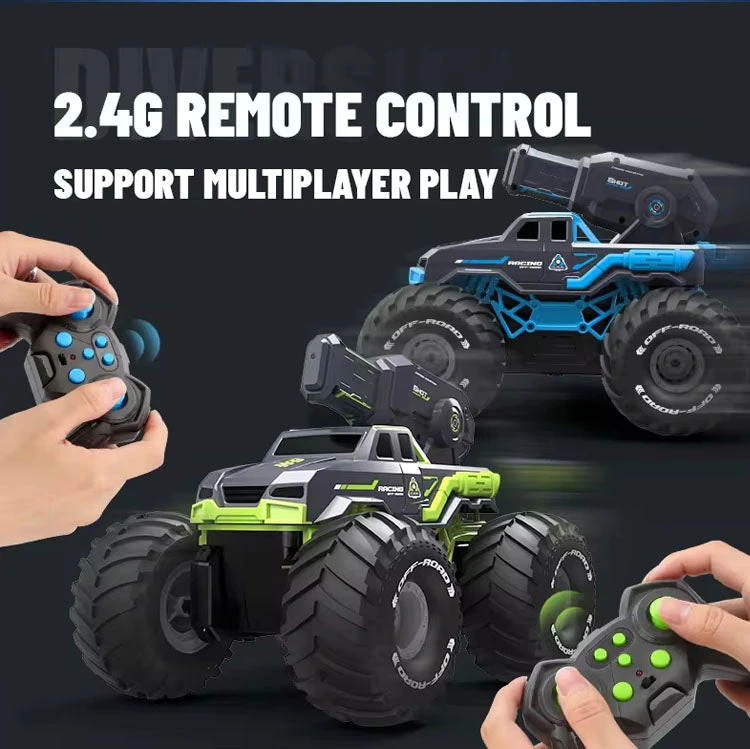 Kids RC Amphibious Vehicle 2.4G High Pressure Water Gun Car Two Speeds Off-road Car 3 Kids RC Amphibious Vehicle 2.4G High Pressure Water Gun Car Two Speeds Off-road Car - Image 3