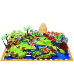 50 Pieces Dinosaur Play Set - Walking Dinosaur With Moving Jaws Coming Out From Jurassic World, Develop Kids Imagination 12 50 Pieces Dinosaur Play Set - Walking Dinosaur With Moving Jaws Coming Out From Jurassic World, Develop Kids Imagination -Sun Baby Sales Store Dinosaur Play Set 3