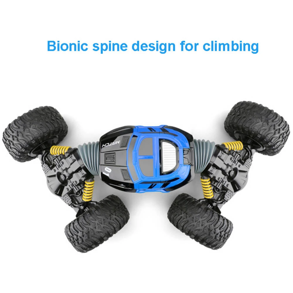 RC Twist Rock Crawler Car 4WD Transform 15 Km/h All Terrains Remote Control Toy Stunt Cars 9 RC Twist Rock Crawler Car 4WD Transform 15 Km/h All Terrains Remote Control Toy Stunt Cars - Image 9