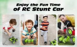 Kid RC Drift Cars 2.4G Remote Control Car Double Side 360 Degrees Stunt Racing Car -Sun Baby Sales Store DoubleSideRCStunkRacingCar 2