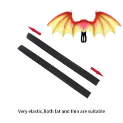 Kids Dragon Wings T-rex PU Mask Set Dinosaur Cosplay Costume Props For Halloween Dress Up 17 Kids Dragon Wings T-rex PU Mask Set Dinosaur Cosplay Costume Props For Halloween Dress Up -Sun Baby Sales Store Dragon wings 10