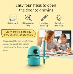 Drawing Robot Educational Automatic Recognition Robot For Painting Learning Art Training 14 Drawing Robot Educational Automatic Recognition Robot For Painting Learning Art Training -Sun Baby Sales Store DrawingRobot 2