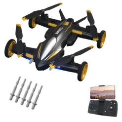 Fighting Drone With Camera 8K Aerial Photograph 2 In 1 Land And Air UAV Multifunctional Bomb Fighter Remote Control Aircraft -Sun Baby Sales Store Drone With Camera Fire Bullets 5
