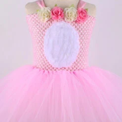 Kids Cute Tutu Dress With Ears Headband Bow Ties Tail Set Bunny Costume 11 Kids Cute Tutu Dress With Ears Headband Bow Ties Tail Set Bunny Costume -Sun Baby Sales Store Easter Bunny Princess Tutu Dress 2