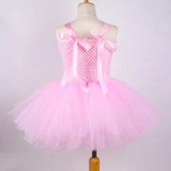 Kids Cute Tutu Dress With Ears Headband Bow Ties Tail Set Bunny Costume 16 Kids Cute Tutu Dress With Ears Headband Bow Ties Tail Set Bunny Costume -Sun Baby Sales Store Easter Bunny Princess Tutu Dress 5