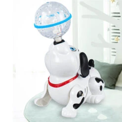 Electric Dog Dancing & Rotating Dog With Ball Kids Electric 3D Light Dog Pet -Sun Baby Sales Store Electric Music Toy Dog 11