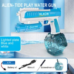 Electric Water Gun Manual Automatic Dual Use Large-capacity Water Gun Summer Toys 14 Electric Water Gun Manual Automatic Dual Use Large-capacity Water Gun Summer Toys -Sun Baby Sales Store Electric Water Gun Manual Automatic Dual Use 3