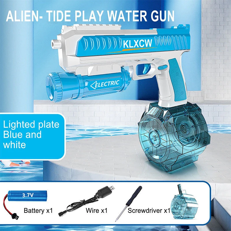 Electric Water Gun Manual Automatic Dual Use Large-capacity Water Gun Summer Toys 7 Electric Water Gun Manual Automatic Dual Use Large-capacity Water Gun Summer Toys - Image 7