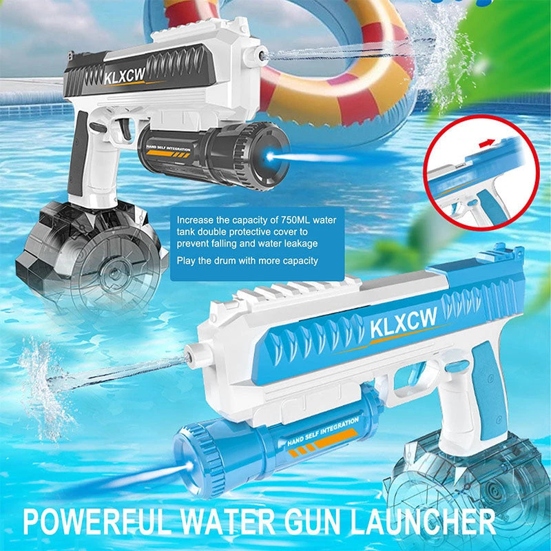 Electric Water Gun Manual Automatic Dual Use Large-capacity Water Gun Summer Toys 3 Electric Water Gun Manual Automatic Dual Use Large-capacity Water Gun Summer Toys - Image 3