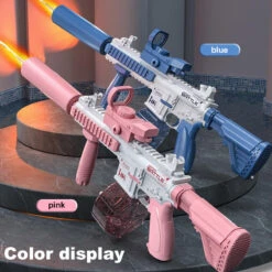 Electric Water Gun With Light Large Capacity Water Tank 32ft Range Summer Gift For Adult Kids -Sun Baby Sales Store Electric Water Gun with Light 10