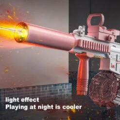 Electric Water Gun With Light Large Capacity Water Tank 32ft Range Summer Gift For Adult Kids -Sun Baby Sales Store Electric Water Gun with Light 2