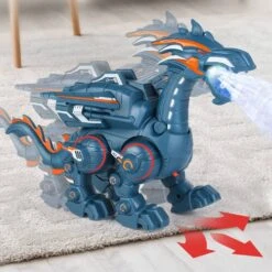 Kids Electric Pterosaur Toy Walking Spray Roar Dinosaur For Boys Girls Birthday Gift 13 Kids Electric Pterosaur Toy Walking Spray Roar Dinosaur For Boys Girls Birthday Gift -Sun Baby Sales Store Electric pterosaur dinosaur toy 8