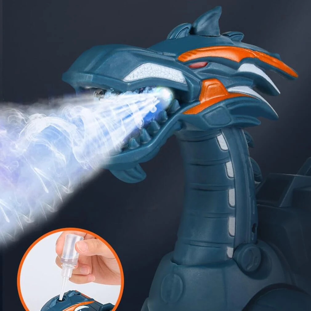 Kids Electric Pterosaur Toy Walking Spray Roar Dinosaur For Boys Girls Birthday Gift 6 Kids Electric Pterosaur Toy Walking Spray Roar Dinosaur For Boys Girls Birthday Gift - Image 6