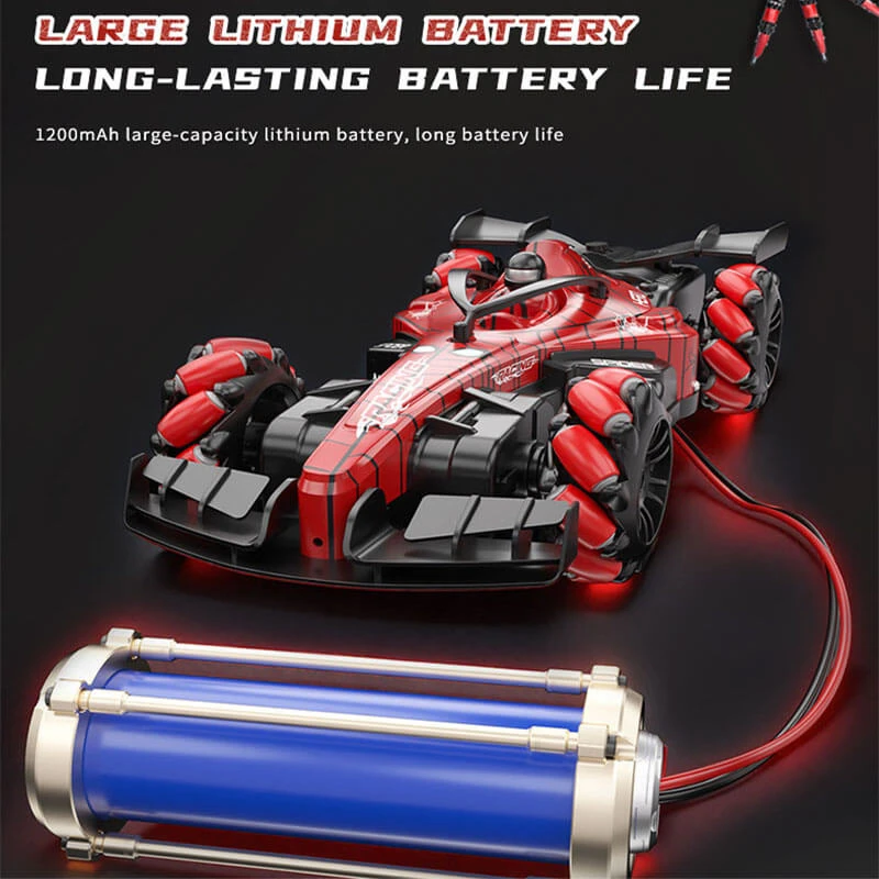 F1 Remote Control Car 2.4G Formula Racing Car RC Drift Stunt Car With Spray Light 5 F1 Remote Control Car 2.4G Formula Racing Car RC Drift Stunt Car With Spray Light - Image 5