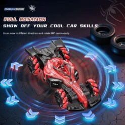 F1 Remote Control Car 2.4G Formula Racing Car RC Drift Stunt Car With Spray Light 10 F1 Remote Control Car 2.4G Formula Racing Car RC Drift Stunt Car With Spray Light -Sun Baby Sales Store F1 Remote Control Car Formula Racing Car 4