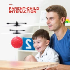 Hands Free Mini Drone Fancy Crystal Flying Ball LED Light RC Drone Induction Aircraft Toys 20 Hands Free Mini Drone Fancy Crystal Flying Ball LED Light RC Drone Induction Aircraft Toys -Sun Baby Sales Store FlyingBallMiniDroneUFO 2