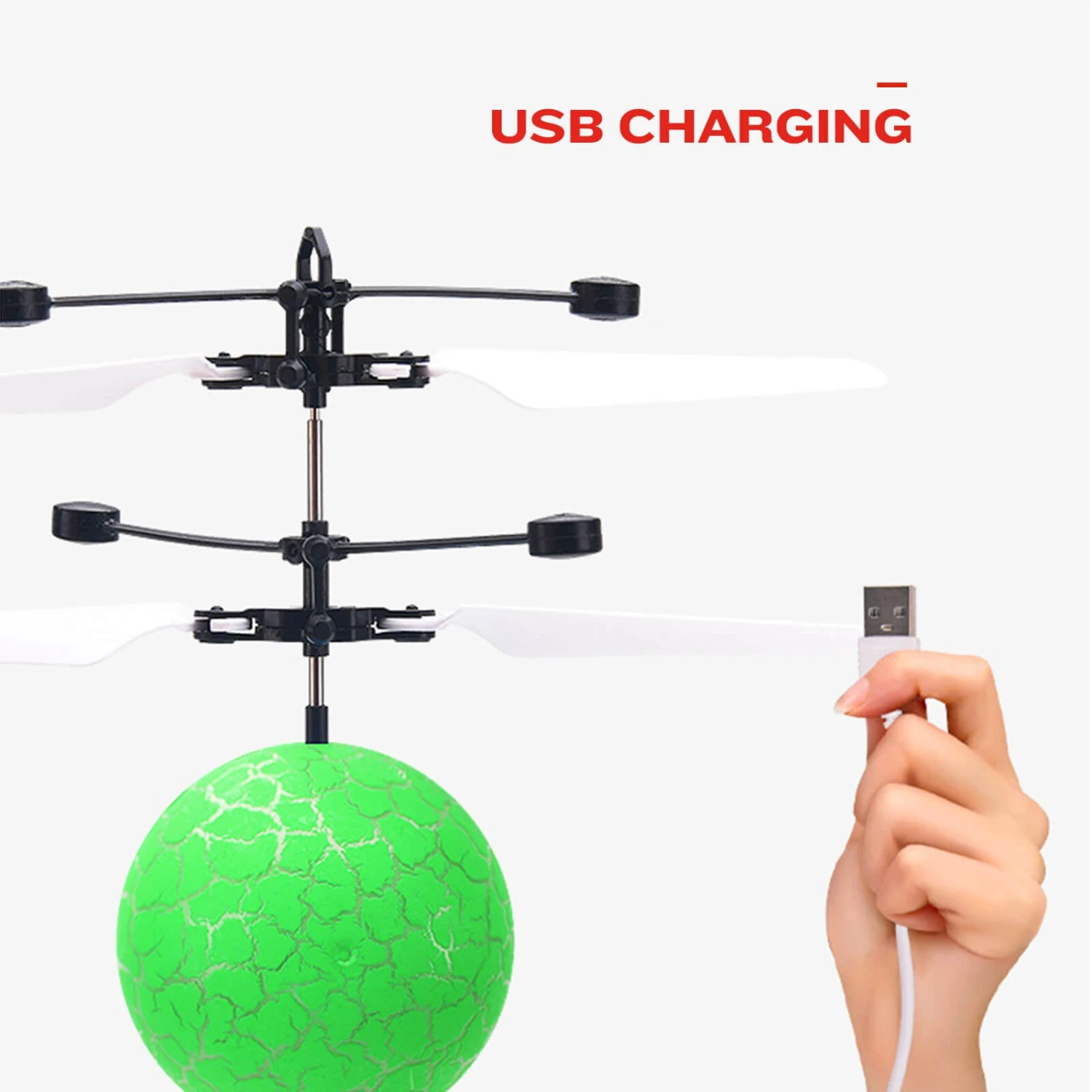 Hands Free Mini Drone Fancy Crystal Flying Ball LED Light RC Drone Induction Aircraft Toys 9 Hands Free Mini Drone Fancy Crystal Flying Ball LED Light RC Drone Induction Aircraft Toys - Image 9