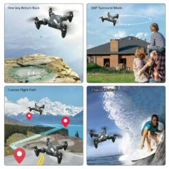 Foldable RC Drone With Camera 720P HD Mini Camera Drone Quadcopter For Kids 21 Foldable RC Drone With Camera 720P HD Mini Camera Drone Quadcopter For Kids -Sun Baby Sales Store Foldable Mini Drone
