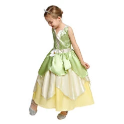 Princess Tiana Dress Role Playing Dresses Halloween Costume -Sun Baby Sales Store Frogprincesscostume 4
