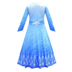 Kids Elsa Dress Halloween Princess Role Play Costume Cosplay Full Set -Sun Baby Sales Store Frozen2ElsaDress 8