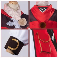 Klee Cosplay Costume Adult Klee Halloween Party Outfit Game Fans Dress Up Full Set 8 Klee Cosplay Costume Adult Klee Halloween Party Outfit Game Fans Dress Up Full Set -Sun Baby Sales Store GenshinImpactKleeCosplayCostume 8