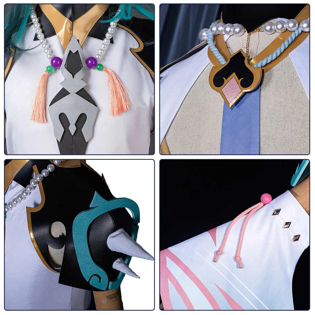 Xiao Cosplay Costume Hit Game Xiao Alatus Outfit Full Set For Halloween Party 3 Xiao Cosplay Costume Hit Game Xiao Alatus Outfit Full Set For Halloween Party - Image 3