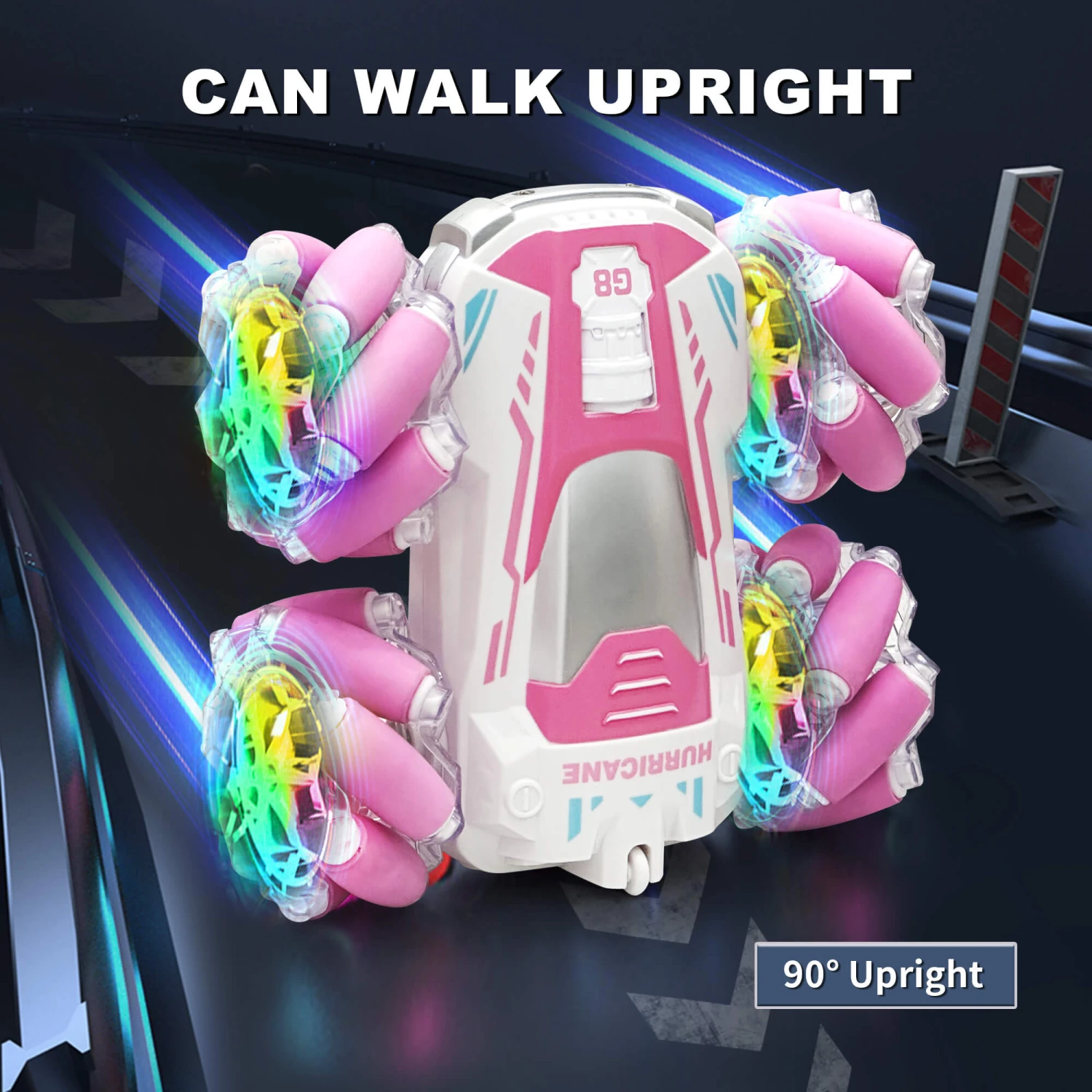 Gesture Sensing RC Stunt Car Remote Control RC Drift Car W/ Music And LED Lights 4 Gesture Sensing RC Stunt Car Remote Control RC Drift Car W/ Music And LED Lights - Image 4