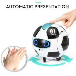 Intelligent Dialogue Toy Voice Recognition Control Robot Gesture Induction Obstacle Detective Deformation Soccer Toy -Sun Baby Sales Store GestureInductionTalkingFootballRobot 8