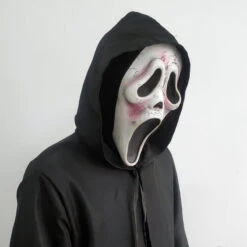 Ghostface Mask Scream 6 Horror Mask Ghost Face Scary Halloween Mask For Adult -Sun Baby Sales Store Ghostface Mask 2