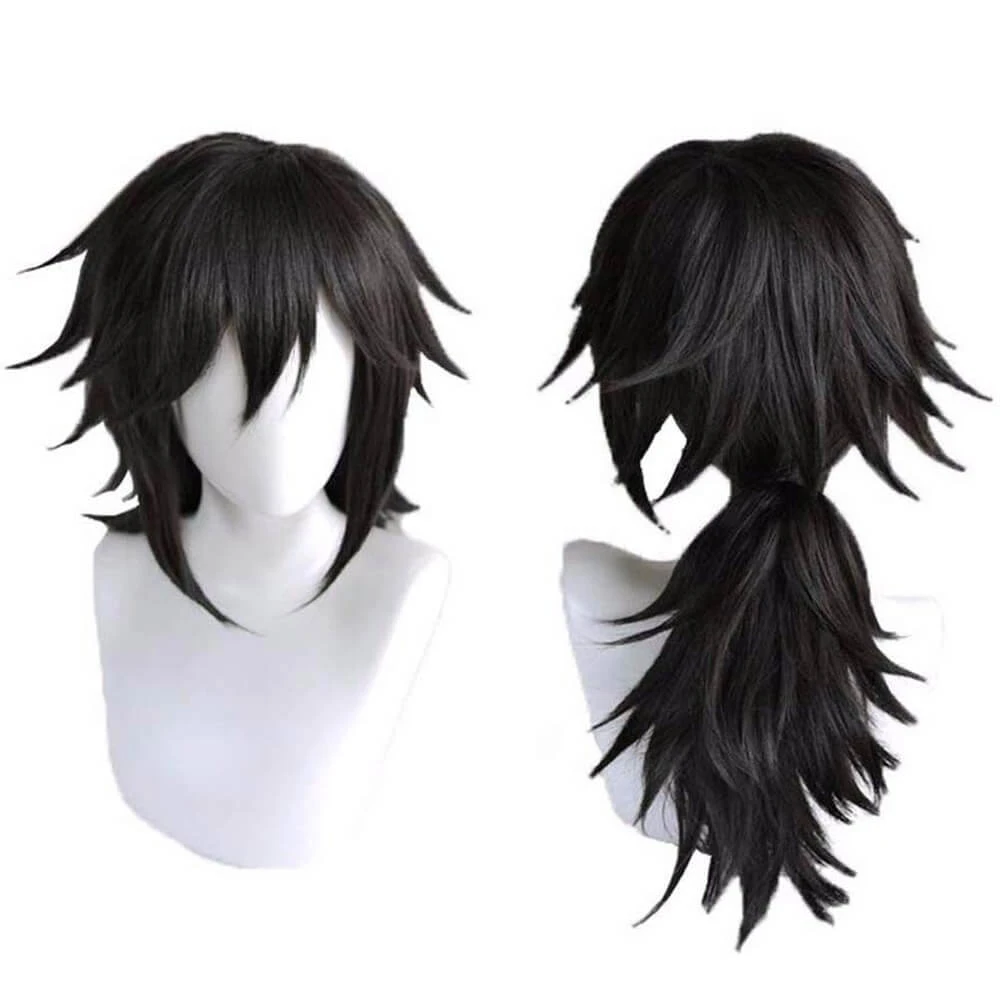 Nezuko Tanjiro Wig Cosplay Wig Of Kyojuro Shinobu Zenitsu Giyu Mitsuri Kanao 12 Nezuko Tanjiro Wig Cosplay Wig Of Kyojuro Shinobu Zenitsu Giyu Mitsuri Kanao - Image 12