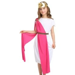 Girls Boys Greek Goddess Costume Athena Aphrodite Halloween Cosplay Dress Up Costume 10 Girls Boys Greek Goddess Costume Athena Aphrodite Halloween Cosplay Dress Up Costume -Sun Baby Sales Store Greek goddess costume 1