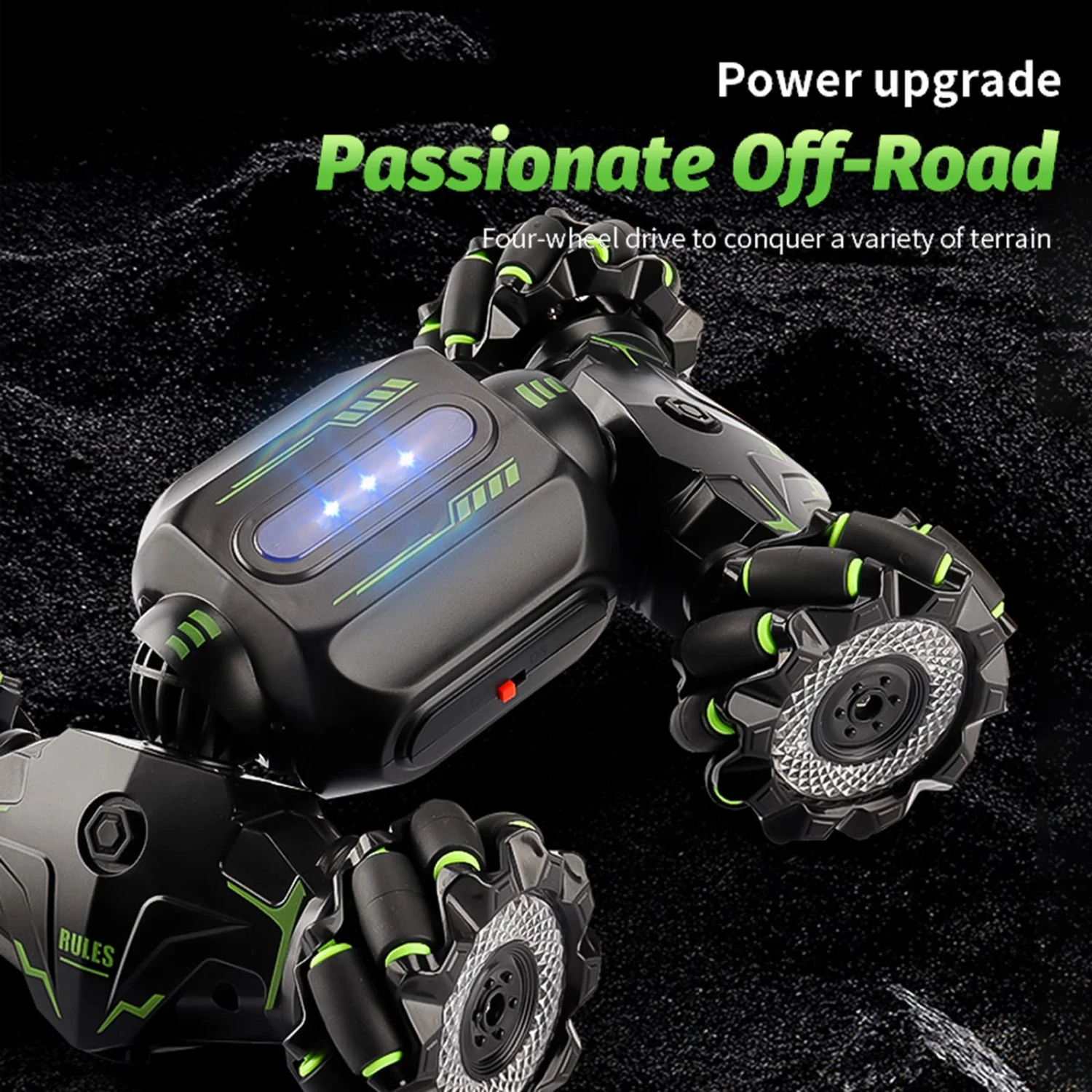 2.4G RC Stunt Car 360° Rotation Twisting Car 4WD Climbing Stunt Car For Kids 9 2.4G RC Stunt Car 360° Rotation Twisting Car 4WD Climbing Stunt Car For Kids - Image 9