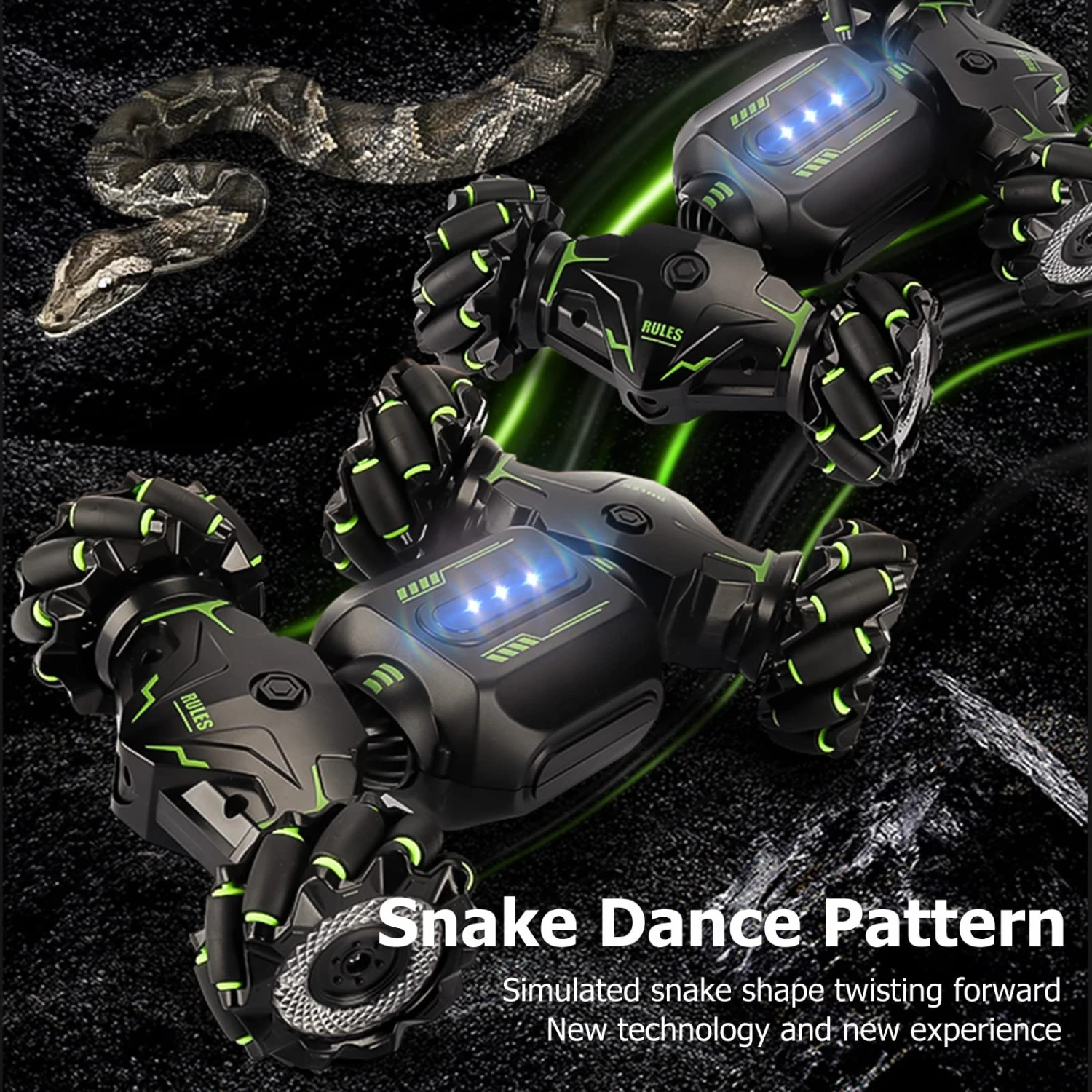 2.4G RC Stunt Car 360° Rotation Twisting Car 4WD Climbing Stunt Car For Kids 7 2.4G RC Stunt Car 360° Rotation Twisting Car 4WD Climbing Stunt Car For Kids - Image 7