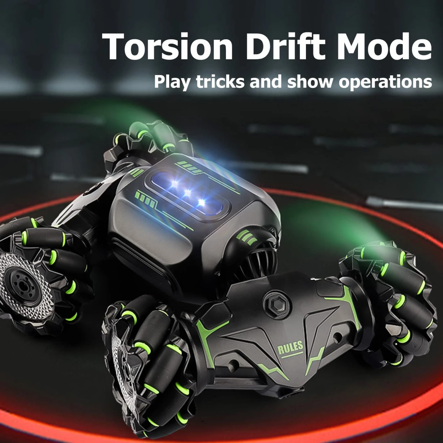 2.4G RC Stunt Car 360° Rotation Twisting Car 4WD Climbing Stunt Car For Kids 6 2.4G RC Stunt Car 360° Rotation Twisting Car 4WD Climbing Stunt Car For Kids - Image 6