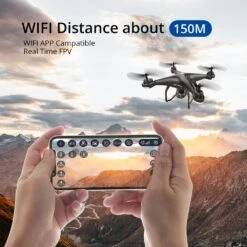 HS120D Drone 1080P 2K Full HD Camera Follow Me GPS FPV Remote Control Quadcopter -Sun Baby Sales Store HS120DGPSDrone 7