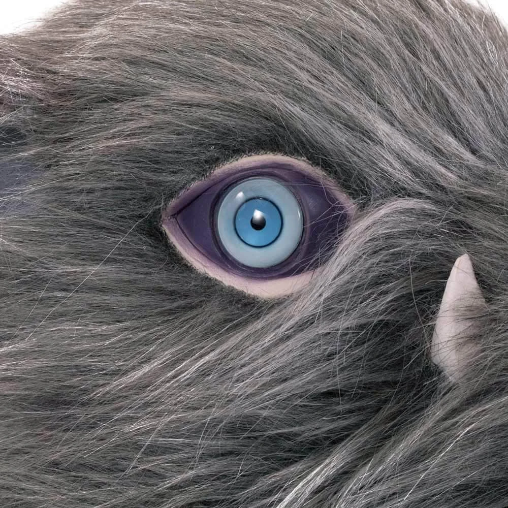 Hashibira Inosuke Mask Pig Plush Helmet Kimetsu Cosplay Essentials 8 Hashibira Inosuke Mask Pig Plush Helmet Kimetsu Cosplay Essentials - Image 8