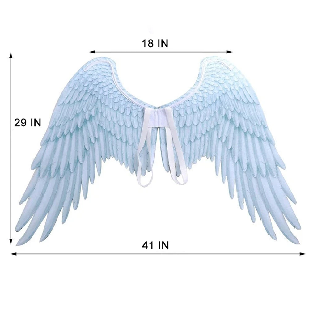 Hazbin Emily Cosplay Costume Seraphim Dress Outfit Halloween Angel Halo Wing Women Fancy Uniform 4 Hazbin Emily Cosplay Costume Seraphim Dress Outfit Halloween Angel Halo Wing Women Fancy Uniform - Image 4