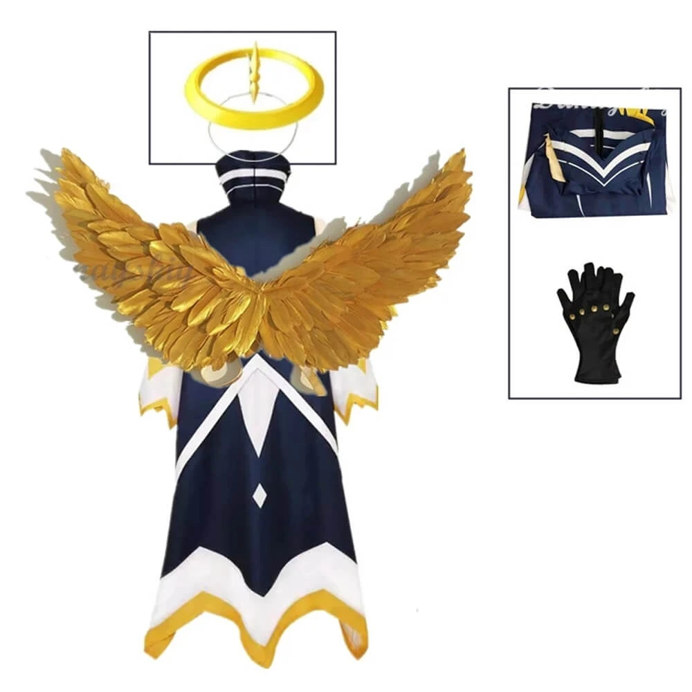 Adam Extermination Attire Hazbin Hotel Cosplay Adam Costume With Halo Wing Accessories 8 Adam Extermination Attire Hazbin Hotel Cosplay Adam Costume With Halo Wing Accessories - Image 8