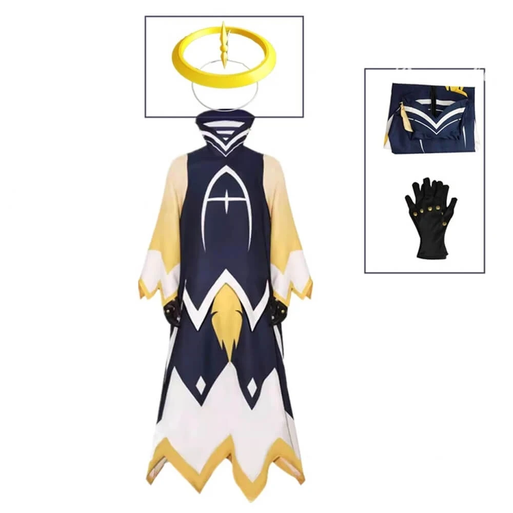Adam Extermination Attire Hazbin Hotel Cosplay Adam Costume With Halo Wing Accessories 7 Adam Extermination Attire Hazbin Hotel Cosplay Adam Costume With Halo Wing Accessories - Image 7