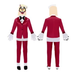 Kids Charlie Morningsta Costume Hazbin Hotel Cosplay Outfit Princess Of Hell Jumpsuit Helmet Suit 17 Kids Charlie Morningsta Costume Hazbin Hotel Cosplay Outfit Princess Of Hell Jumpsuit Helmet Suit -Sun Baby Sales Store Hazbin Hotel CharlieMorningstar Costume 1