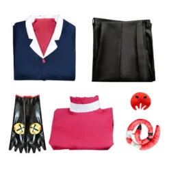 Adult Hazbin Hotel Cosplay Costume Helluva Boss Outfit Blitzo Halloween Costume Suit -Sun Baby Sales Store Hazbin Hotel CosplayCostume Helluva Boss Outfit Blitzo 6