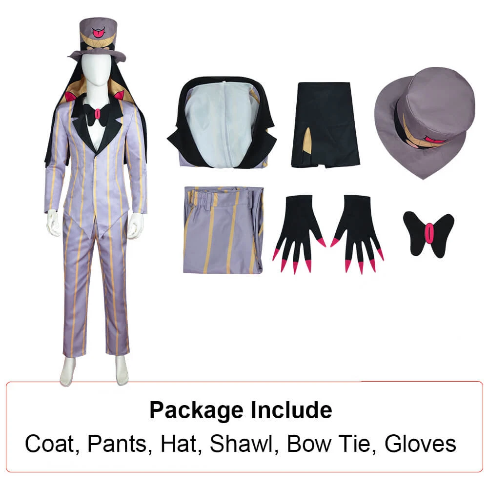 Adult Sir Pentious Costume Fancy Pentious Cosplay Outfit Party Dress Up Halloween Costume 8 Adult Sir Pentious Costume Fancy Pentious Cosplay Outfit Party Dress Up Halloween Costume - Image 8