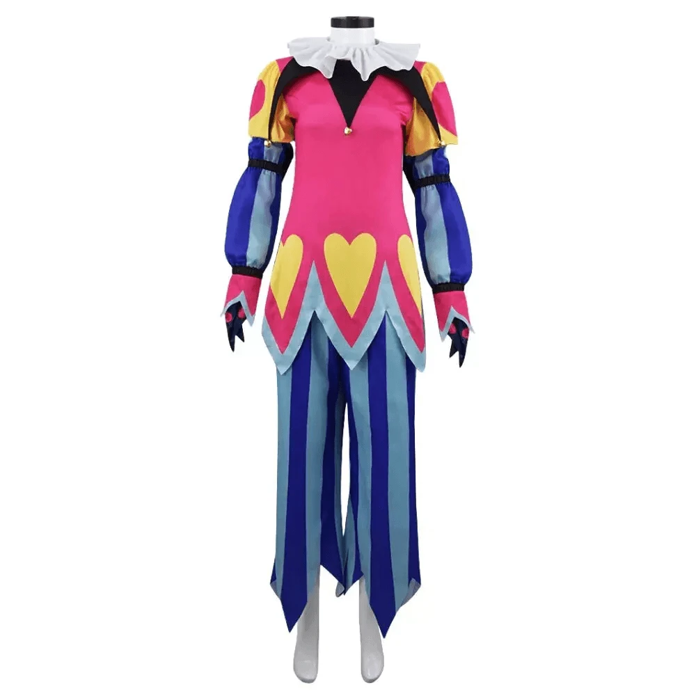 Fizzarolli Costume Helluva Boss Fizzarolli Clown Outfit Hazbin Hotel Cosplay Costumes 3 Fizzarolli Costume Helluva Boss Fizzarolli Clown Outfit Hazbin Hotel Cosplay Costumes - Image 3