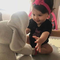 Baby Animated Singing Elephant Flappy Plush Toy Elephant With Flapping Ears 17 Baby Animated Singing Elephant Flappy Plush Toy Elephant With Flapping Ears -Sun Baby Sales Store Hide and Seek Elephant 1