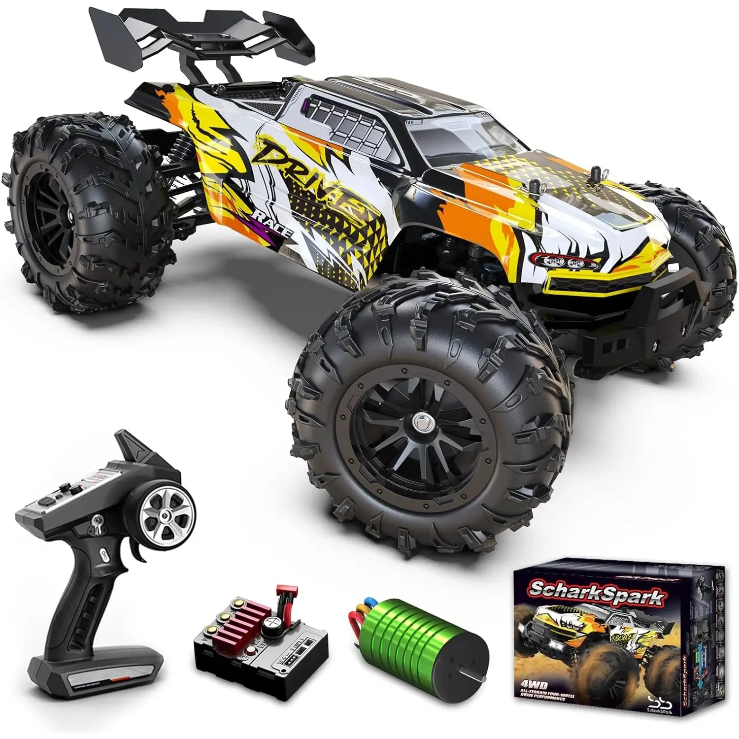 High Speed Brushless RC Racing Car 1/14 Fast RTR Off-Road Truck Electric Powered Remote Control Car 14 High Speed Brushless RC Racing Car 1/14 Fast RTR Off-Road Truck Electric Powered Remote Control Car - Image 14