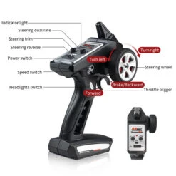 4WD Drift RC Car Electric Remote Control Fast Racing Car 2.4Ghz High Speed RC Car -Sun Baby Sales Store High Speed Drift Car 12